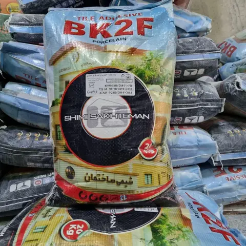 چسب BK2F پودری پرسلان شیمی ساختمان (20 کیلوگرم)