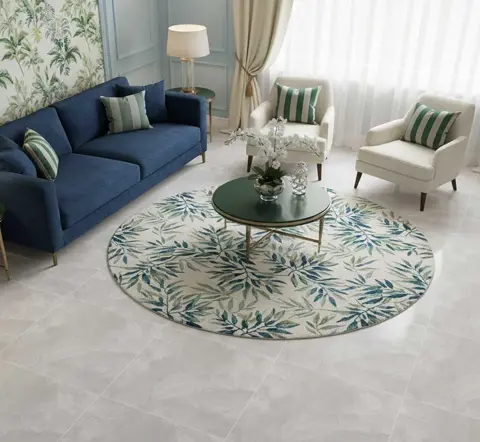 پرسلان الوند طرح ارتگا طوسی روشن پولیش سایز 80*80