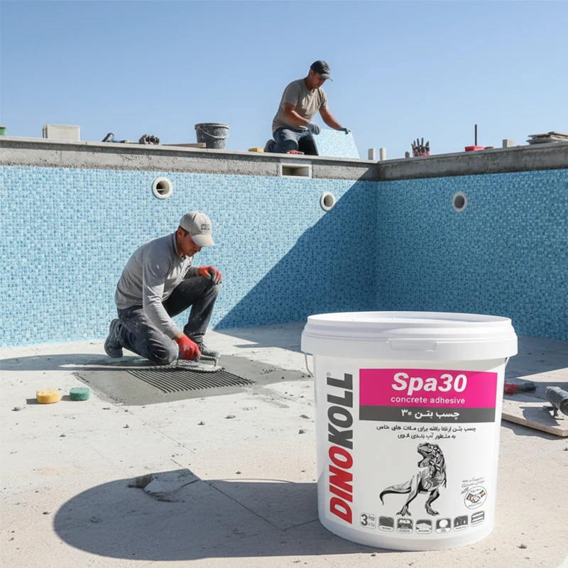 چسب بتن Spa 30 دینوکل 3 کیلوگرم