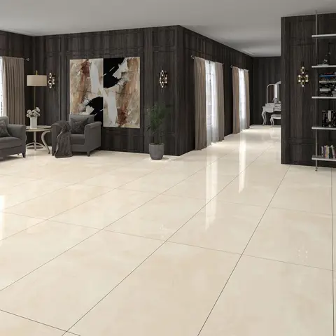 سرامیک ایفا سرام برند میلان طرح کاسپین کرم پولیش سایز 150*75